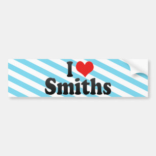 I Love Smiths Bumpersticker
