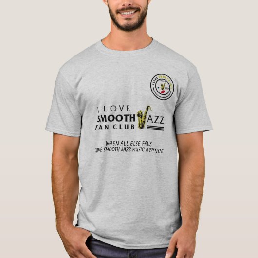 I Love Smooth Jazz Fan Club 978 Shirt 42 (Voorkant)