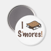 I Love S'mores Magneet (Voorkant / Achterkant)