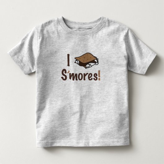 I Love S'mores T Shirt (Voorkant)