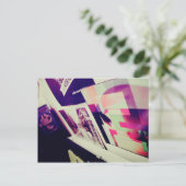 I Love Snailmail - Abstraction & Doraemon Briefkaart (Staand voorkant)