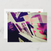 I Love Snailmail - Abstraction & Doraemon Briefkaart (Voorkant / Achterkant)