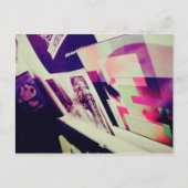 I Love Snailmail - Abstraction & Doraemon Briefkaart (Voorkant)