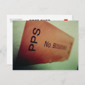 I Love Snailmail - Postal Sticker Briefkaart (Voorkant / Achterkant)