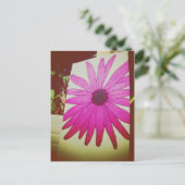 I Love Snailmail - Sunflower Briefkaart (Staand voorkant)