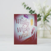 I Love Snailmail - Whiskey Briefkaart (Staand voorkant)