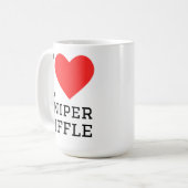 I love sniper riffle koffiemok (Voorkant links)