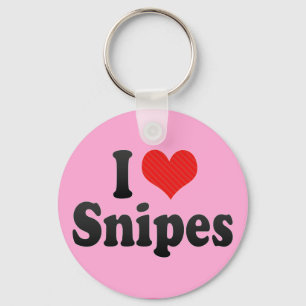 I Love Snipes Sleutelhanger
