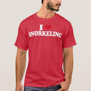 I Love Snorkeling T-shirt