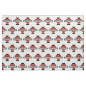 I Love Snowboarding Stof (Fat Quarter)