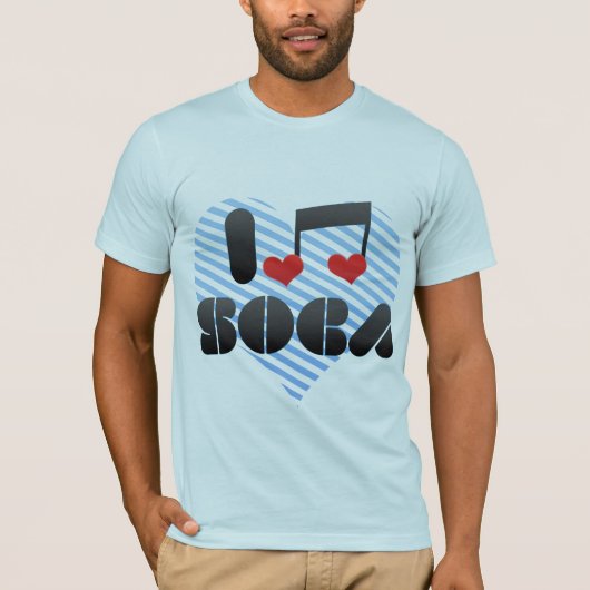 I Love Soca T-shirt (Voorkant)