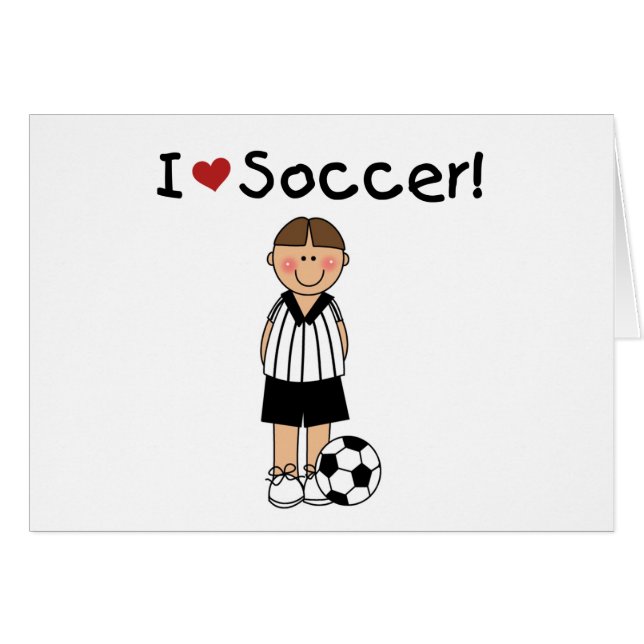 I Love Soccer (Voorkant Horizontaal)