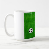 I Love Soccer Blank Koffiemok (Links)
