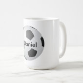 I Love Soccer Blank Koffiemok (Voorkant rechts)