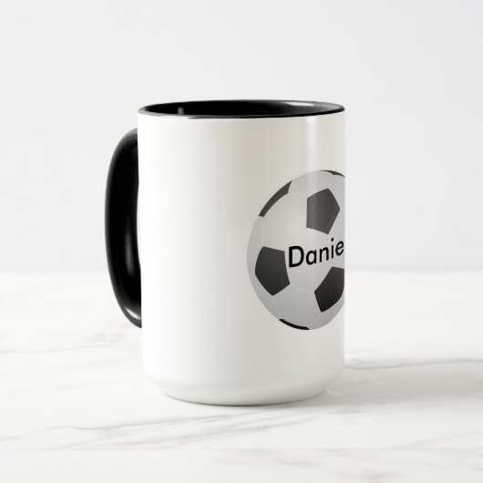 I Love Soccer Blank  Mok (Voorkant links)