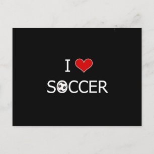 I Love Soccer Briefkaart