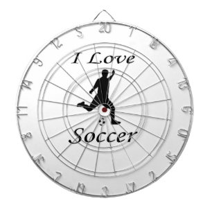 I Love Soccer Dartbord