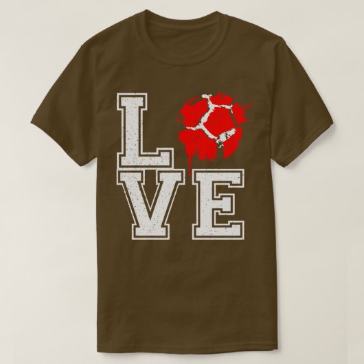 I Love Soccer T-shirt (Design voorkant)