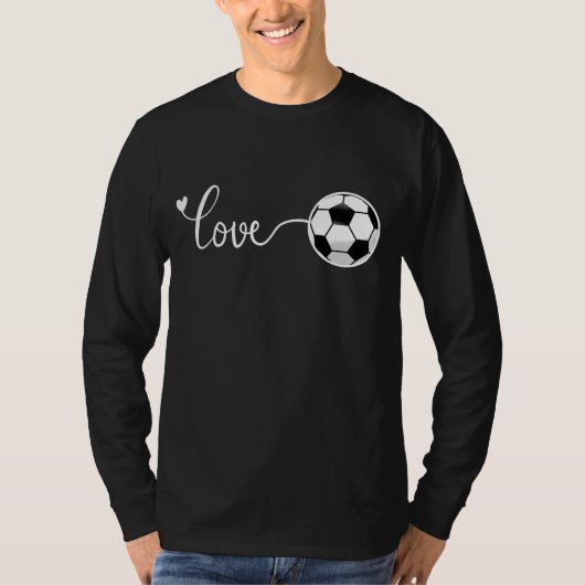 I Love Soccer T-shirt (Voorkant)