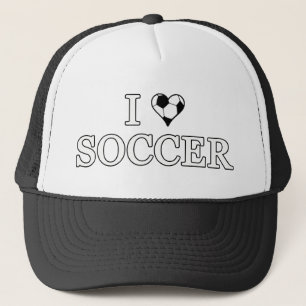 I Love Soccer Trucker Pet
