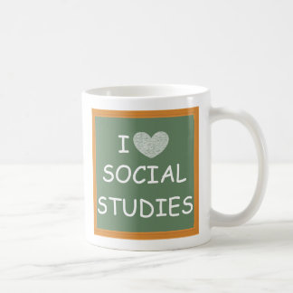 I Love Social Studies Koffiemok