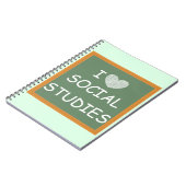 I Love Social Studies Notitieboek (Linkerzijde)