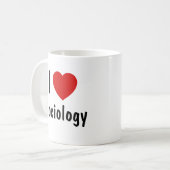 I Love Sociology Koffiemok (Voorkant links)