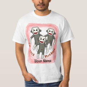 I Love Sock Monkeys t shirt