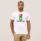I Love Soda Pop T-shirt (Voorkant volledig)
