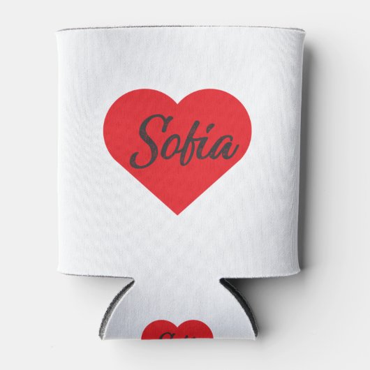 I Love Sofia - Bulgarije Blikjeskoeler (Voorkant)
