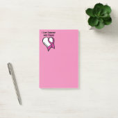 I Love Someone... Heart/Ribbon... Breast Cancer Post-it® Notes (Kantoor)