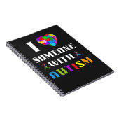 I Love Someone With Autism Notitieboek (Rechterzijde)