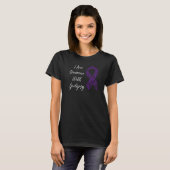 I Love Someone With Epilepsy Awareness Day Warrior T-shirt (Voorkant volledig)