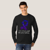 I Love Someone With Rheumatoid Arthritis Awareness T-shirt (Voorkant volledig)