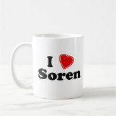 I Love Soren Koffiemok (Links)