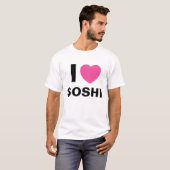 I Love Soshi T Shirt (Voorkant volledig)