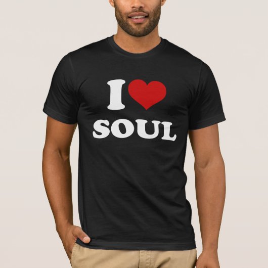I Love Soul T-shirt (Voorkant)