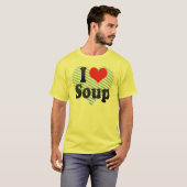 I Love Soup T-shirt (Voorkant volledig)