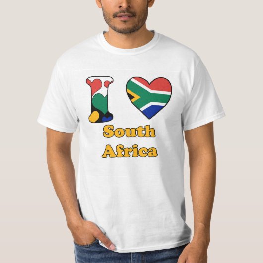 I love South Africa T-shirt (Voorkant)