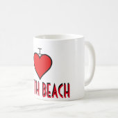 ~I Love South Beach~ MOK, CUSTOMIZE IT! Koffiemok (Voorkant rechts)