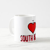 ~I Love South Beach~ MOK, CUSTOMIZE IT! Koffiemok (Voorkant links)