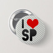 I Love SP Ronde Button 5,7 Cm (Voorkant /achterkant)