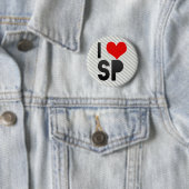 I Love SP Ronde Button 5,7 Cm (In situ)