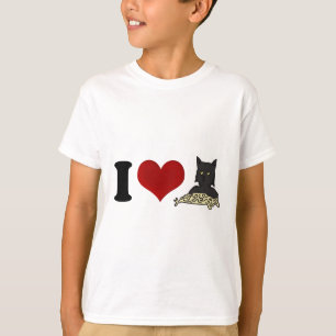 I Love Spaghetti Cat T-shirt