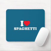I Love Spaghetti I Heart Spaghetti Lover Food Past Muismat (Met muis)