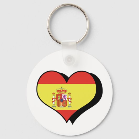 I Love Spain Sleutelhanger (Voorkant)