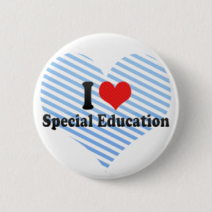 I Love Special Education Ronde Button 5,7 Cm