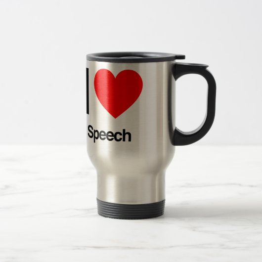 i love speech reisbeker (Rechts)