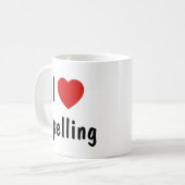 I Love Spelling Koffiemok (Voorkant links)