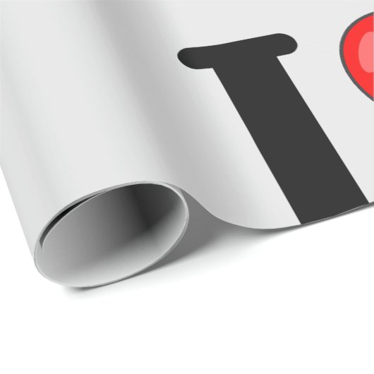 I Love Spinach Wrapping Paper Cadeaupapier (Rol Hoek)